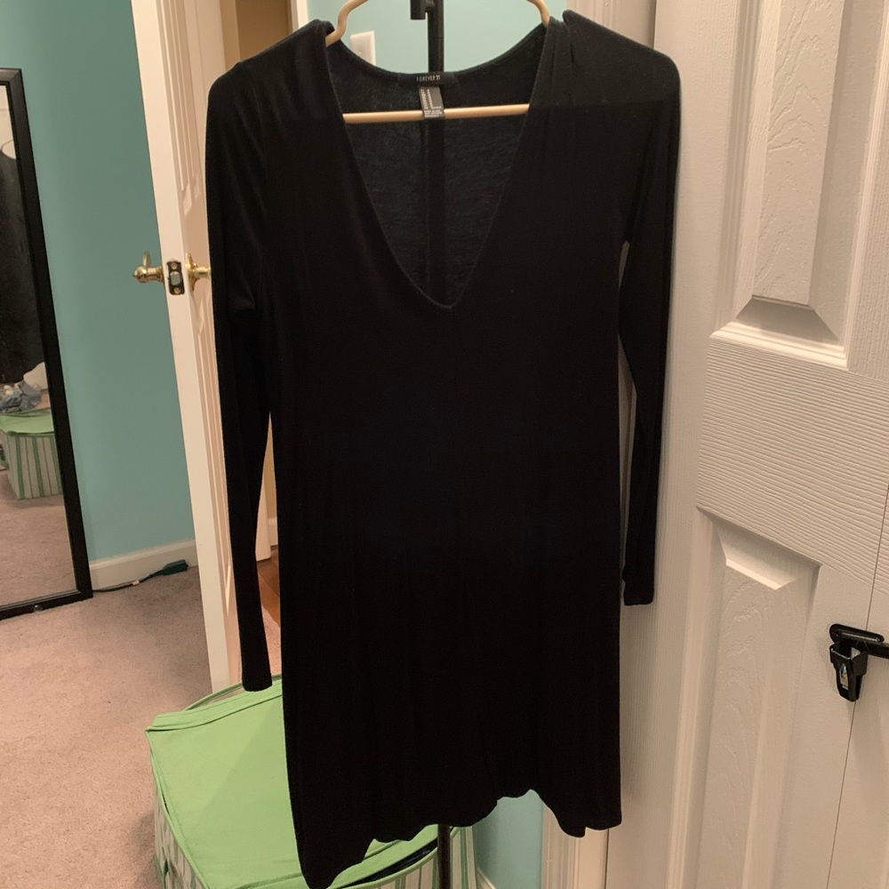 Forever 21 V-Neck Sweater Dress